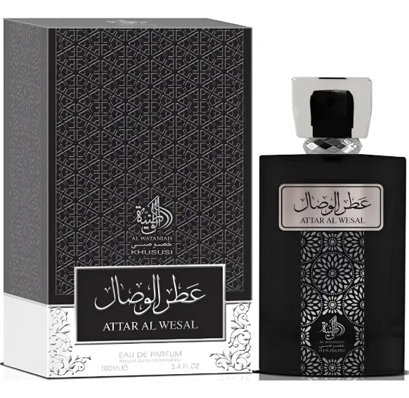 Perfume Árabe Masculino Mais Vendido Attar Al Wesal Al Wataniah 100ml Original Importado
