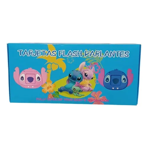 Jogo de Aprendizagem Stitch com Cartões LUA581-005