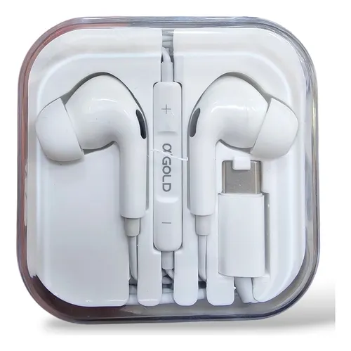 Fone De Ouvido A'Gold Com Fio Tipo-C FN-A65