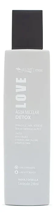 Água Micelar Detox Max Love 290ml