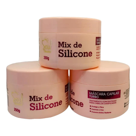 Máscara Capilar Turbo Mix de Silicone