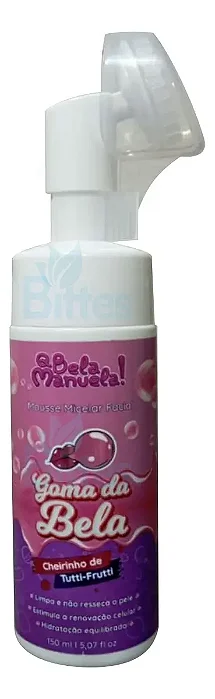 Mousse Micelar Tutti Frutti Q Bela Manuela Goma Da Bela