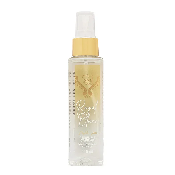 Perfume Capilar Royal Blanc Soul Cosméticos 110ml