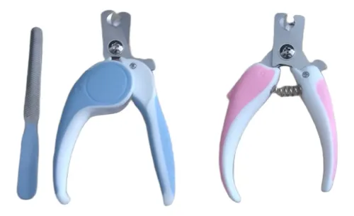 Kit Alicate  + Lixa Pet Unhas Cães E Gatos  LUA006-289