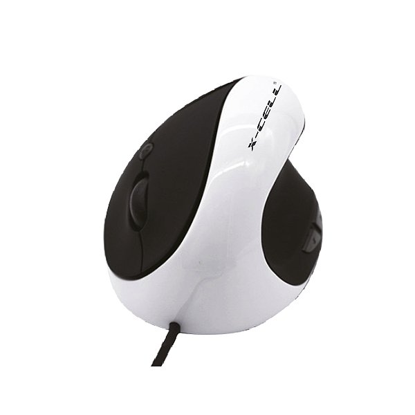 Mouse Ergonômico Com Fio 6 Botões XC-MS-31