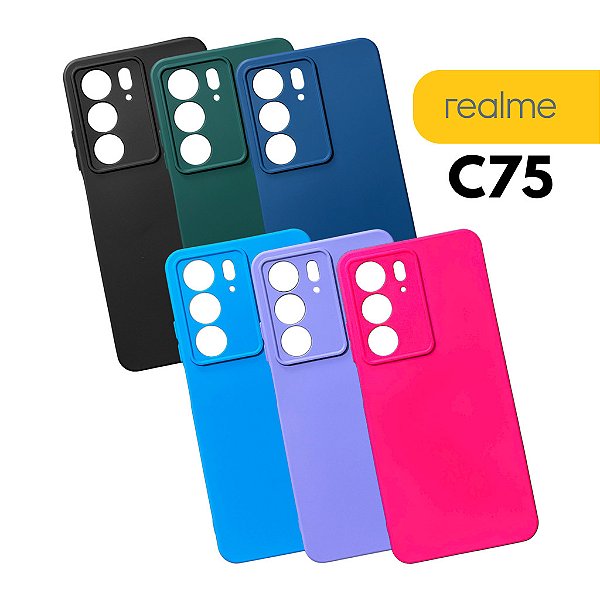 Capa Silicone Aveludada Realme C75 C75X - Misto CPS-RME-C75