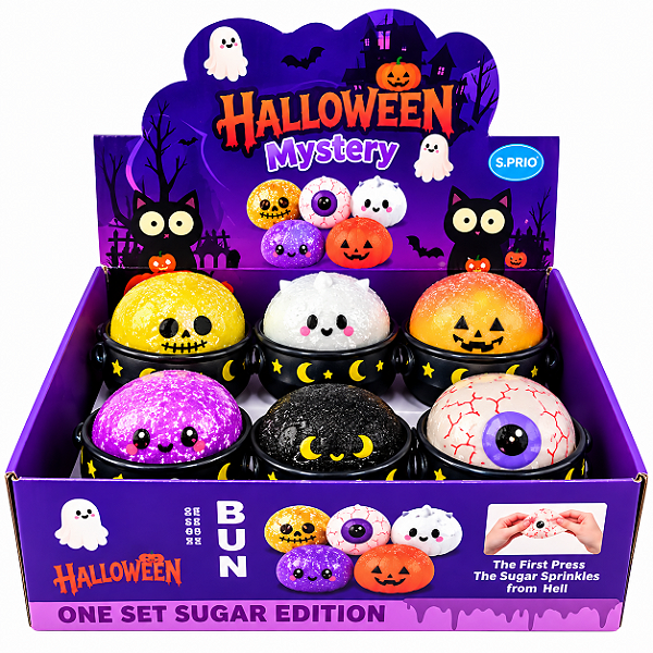 Squishy Colecionável Edition Halloween Mystery BUN