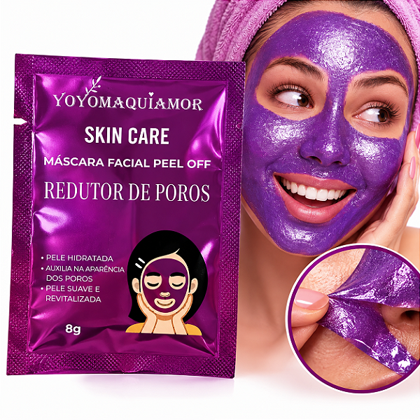 Máscara Facial Peel Off Yoyo Redutor de Poros – 8g YY-M4