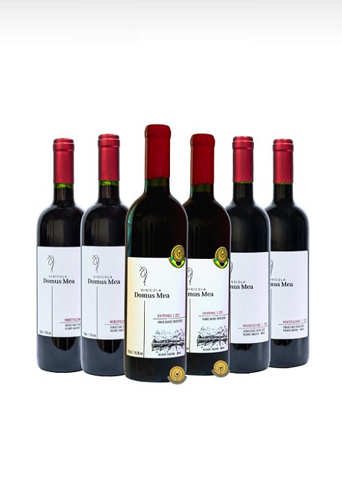 Kit Promocional Tintos Domus Mea