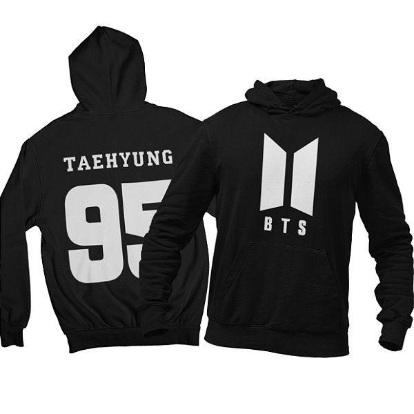 bts mots moletom com capuz