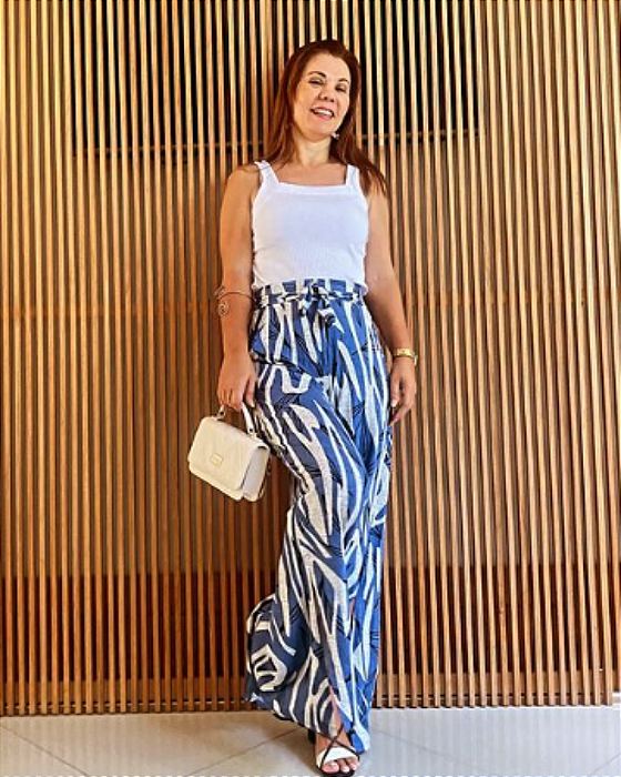 Calça Pantalona de estilo