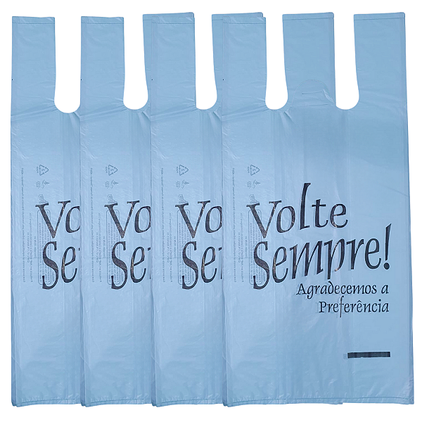 Sacola Volte Sempre 38X50 Embalagem de 2Kg c/300Un