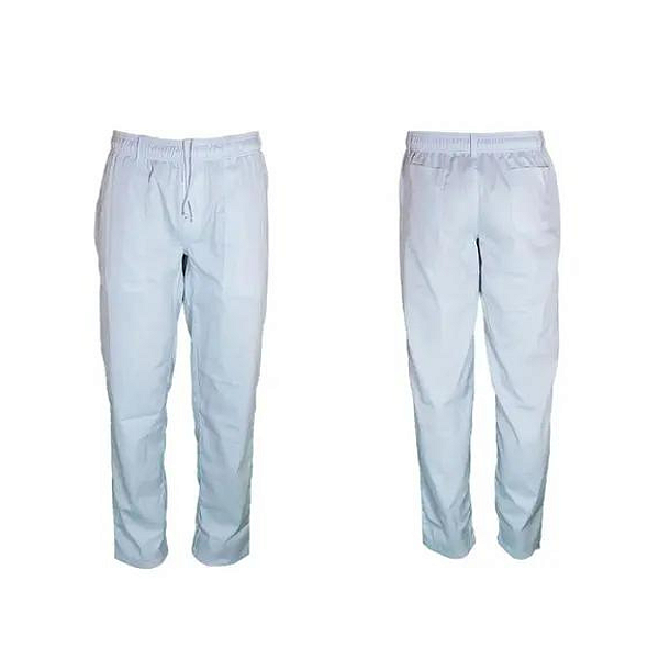 CALÇA BRIM BRANCO TAM. M (42 - 44 ) COM BOLSO VERSO