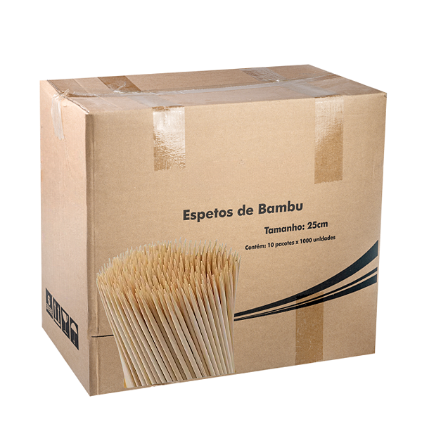 Espeto De Bambu 25 Cm (10.000Un)
