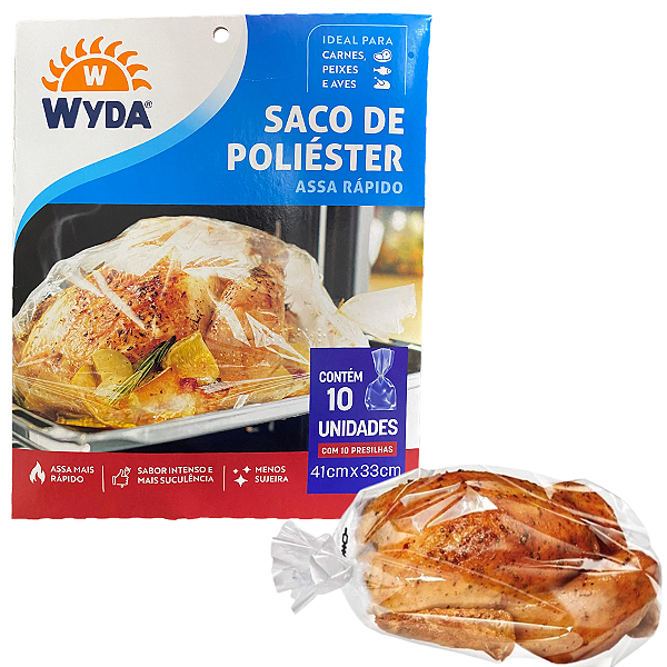 Assarápido Cozinha Frango Carnes Peixes 41x33cm Forno C/10un