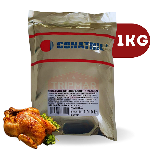 Conamix Churrasco Frango 1Kg - Conatril
