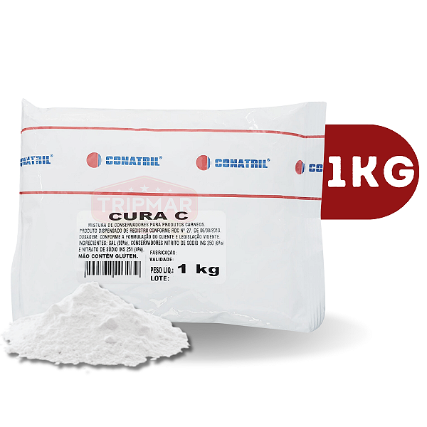 Sal De Cura C P/ Cozidos (Tipo 2) 1Kg- Conatril