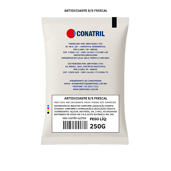 Antioxidante R/S Frescal 250G - Conatril