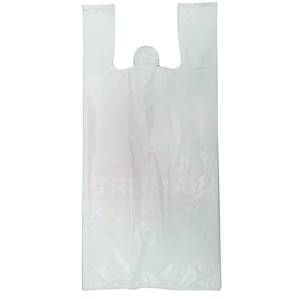 Sacola Plástica Branca Scrap Reforçada 40X50 - 2,5Kg