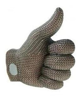 Luva De Segurança Malha Aço Inox - P