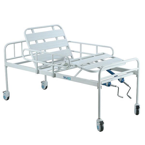 Cama Hospitalar Manual 2 Movimentos Articulada Residencial - Dellamed DX2