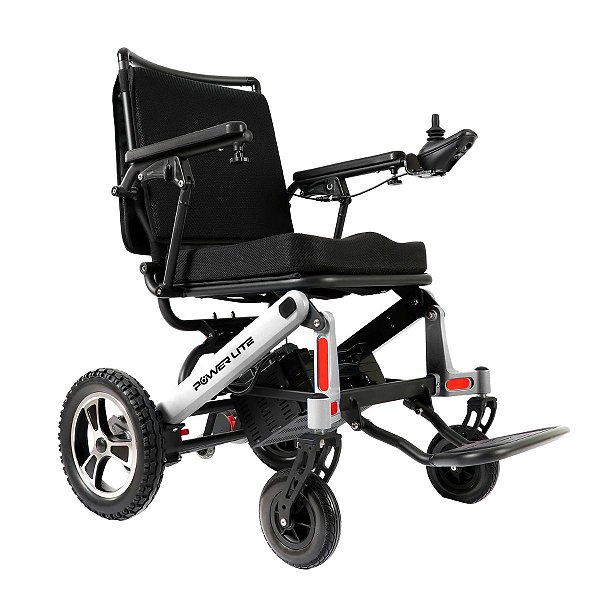 Cadeira de Rodas Motorizada Elétrica e Dobrável Compacta e Leve - Power Lite Pop
