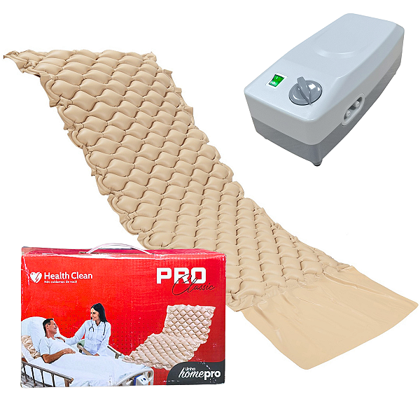 Colchão Pneumatico Antiescaras c/Bomba - ProClassic - Health Clean