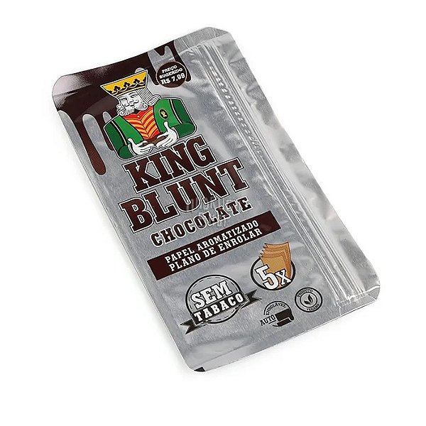 King Blunt Chocolate (Sem Tabaco) Pacote com 5un.