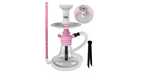 Narguile Completo Mini Monster Rosa