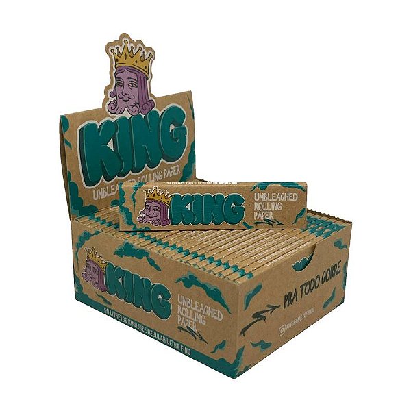 Caixa Seda King Paper Brown King Size C/50