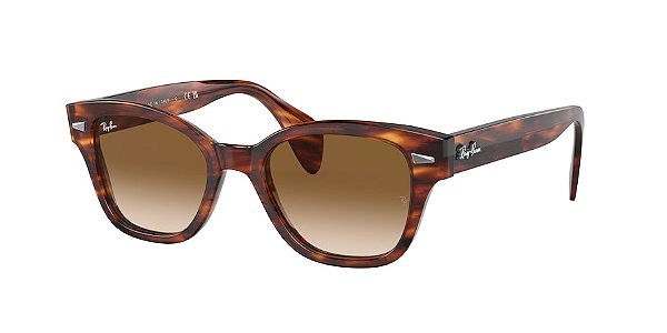 RAY-BAN  RB0880S-52-954/51 HAVANA LISTRADO/MARROM