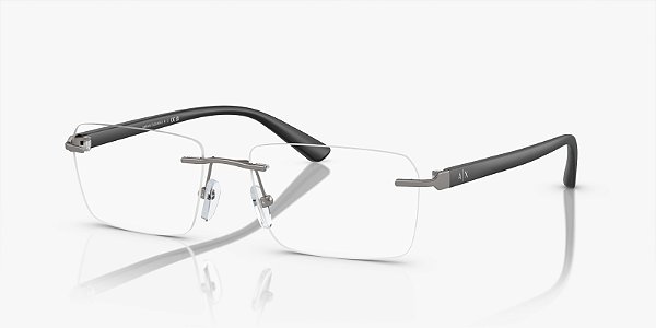 Óculos de Grau Armani Exchange AX1064-56-6003 Chumbo-fosco