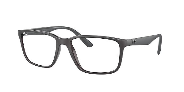 Ray-Ban RX7207L-55-8191 Cinza Translucido