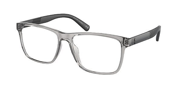 Polo PH2257U-57-5755 Cinza Claro brilhante