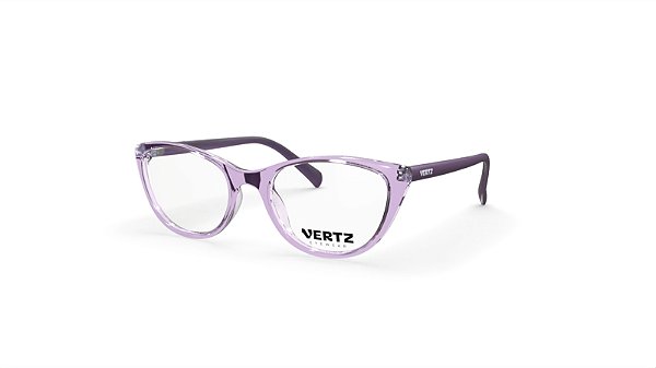 Oculos de Grau Vertz Neon Muse VZ51005-49-3880 Lavanda-suave