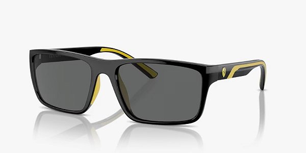 Ferrari Scuderia  FZ6003U-59-501/87 Preto/Giallo Lente Cinza