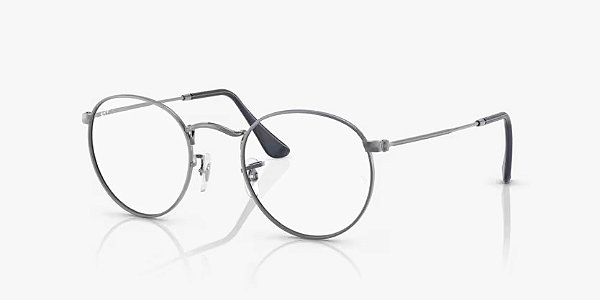 Ray-Ban Round Metal RX3447V-50-2502 Chumbo