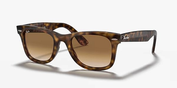 Ray-Ban Wayfarer Ease RB4340-50-710/51 Havana-Claro Lentes Marrom Degradê