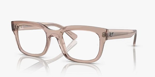 Ray-Ban Chad RX7217-54-8317 Marrom Claro Transparente