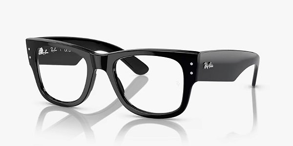 Ray-Ban Mega Wayfarer RX0840V-51-2000 Preto
