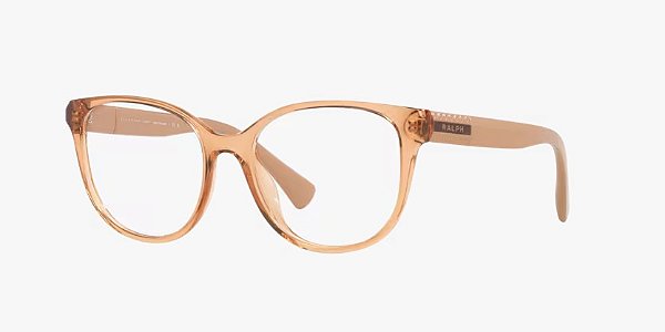 Óculos de Grau Ralph RA7185L-53-6264 Caramelo translúcido