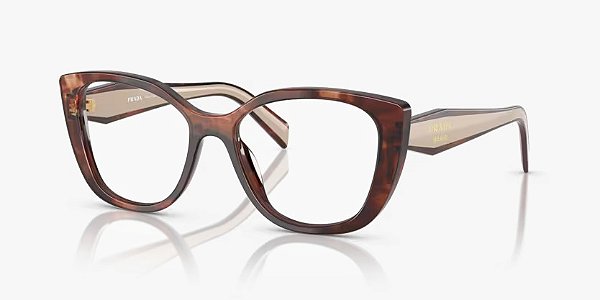 Oculos Prada PRB04V-53-07R1O1  Havana Caramelo