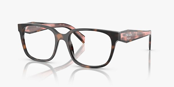 Óculos de Grau Prada PR17ZV-54-23A1O1 Tartaruga malva
