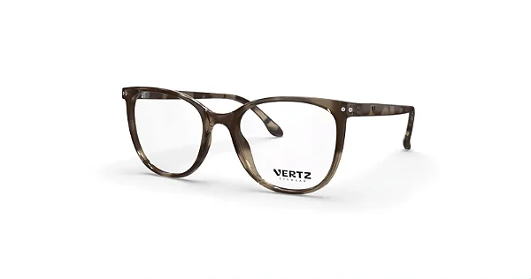 Oculos de Grau Vertz VZ51065-50-4409 Marrom-rajado