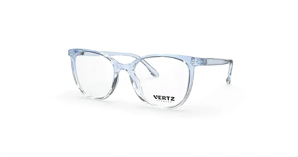 Oculos de Grau Vertz VZ51065-50-4411 Azul e Marrom suave