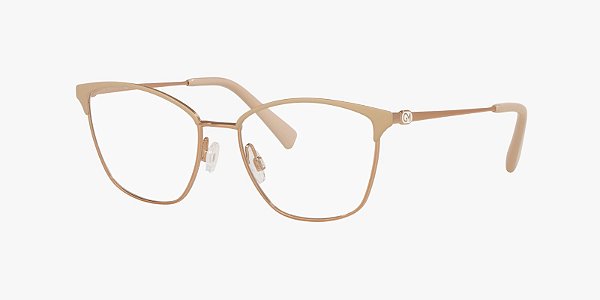 Óculos de Grau Grazi GZ1029-53-N180 Ouro-rosé/Nude