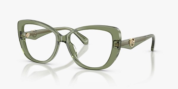 Óculos de Grau Michael Kors Dervio MK4163U-54-3961 Verde transparente