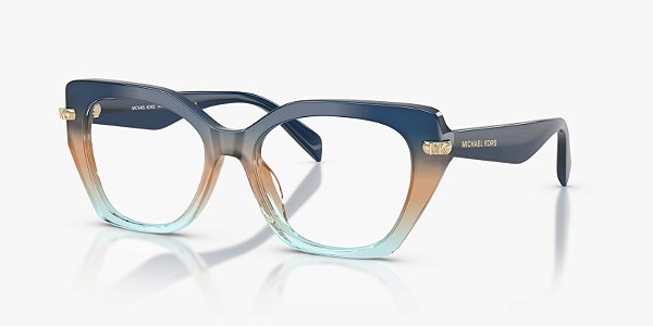 Óculos de Grau Michael Kors Nashville MK4167U-53-4037 Azul-marinho degradê