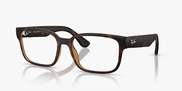 Óculos de Grau Ray-Ban RX7262L-57-5200 Havana-escuro fosco