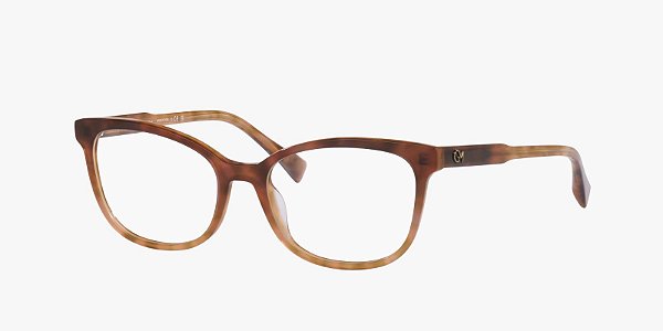 Óculos de Grau Grazi GZ3145-52-N626 Marrom/Tartaruga